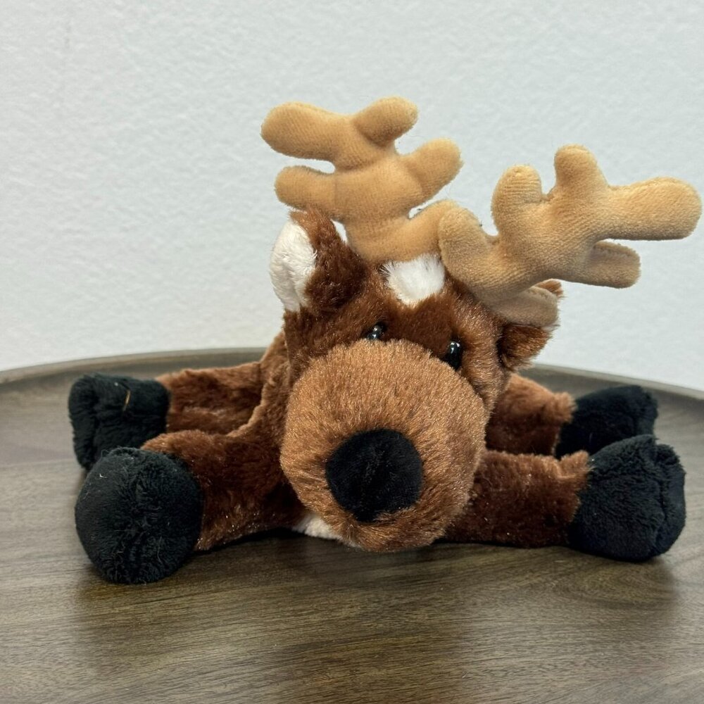 Ganz Webkinz Reindeer Plush 9" HM137 Stuffed Animal Toy Brown No Code